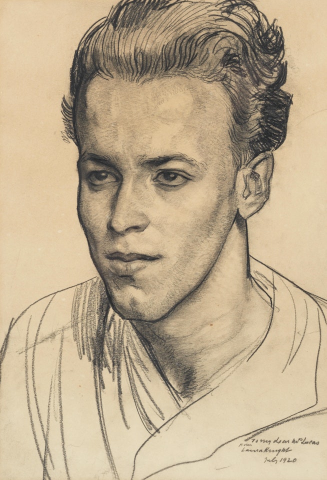 Portrait of Leighton Lucas by Laura Knight