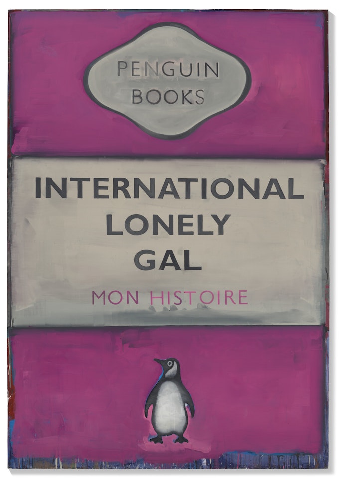 International Lonely Gal - Mon Histoire by Harland Miller