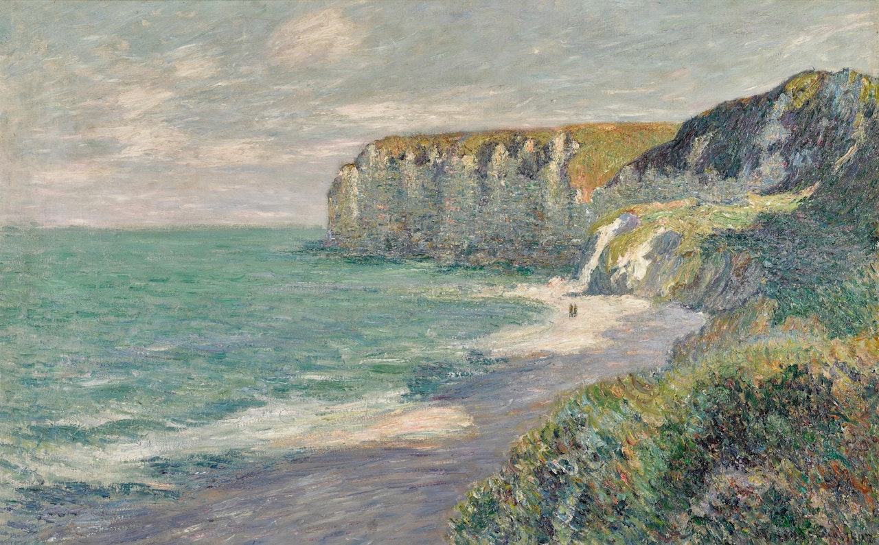 Les falaises de Saint-Jouin by Gustave Loiseau