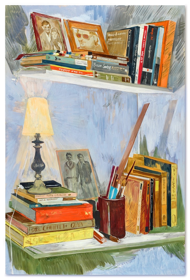 Floating Bookshelf II by Salman Toor