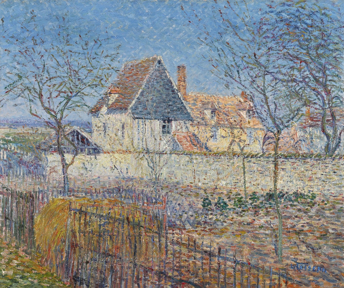 Effets de soleil, les Damps (Eure, Normandie) by Gustave Loiseau