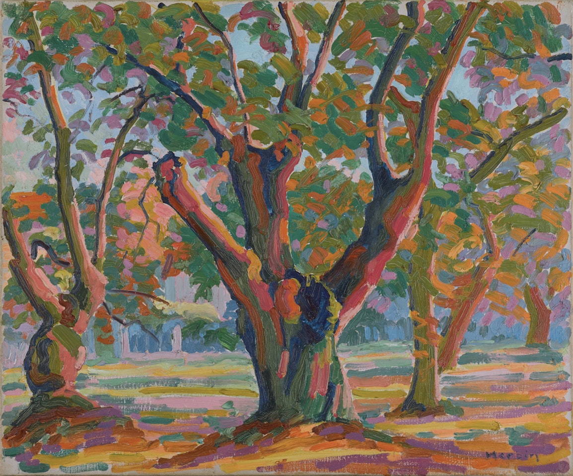 Arbres by Auguste Herbin