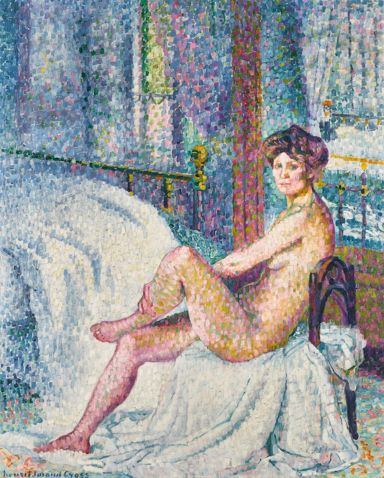 La toilette by Henri Edmond Cross
