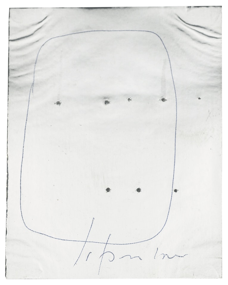 Concetto spaziale by Lucio Fontana