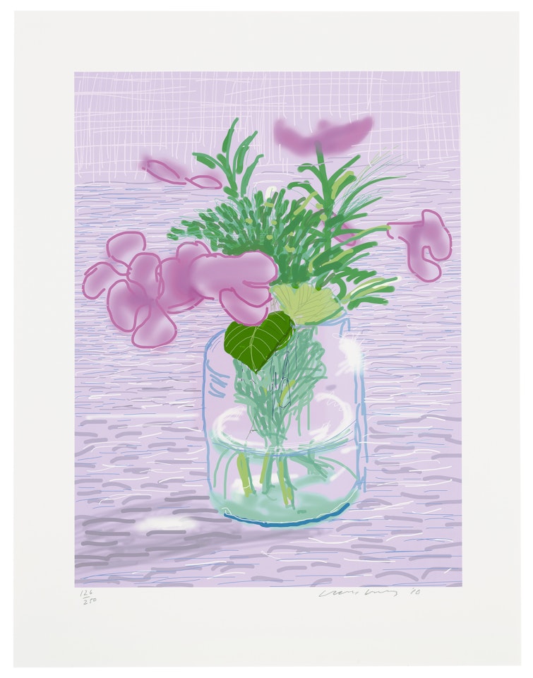 Untitled No. 239, from: A Bigger Book: Art Edition A by David Hockney