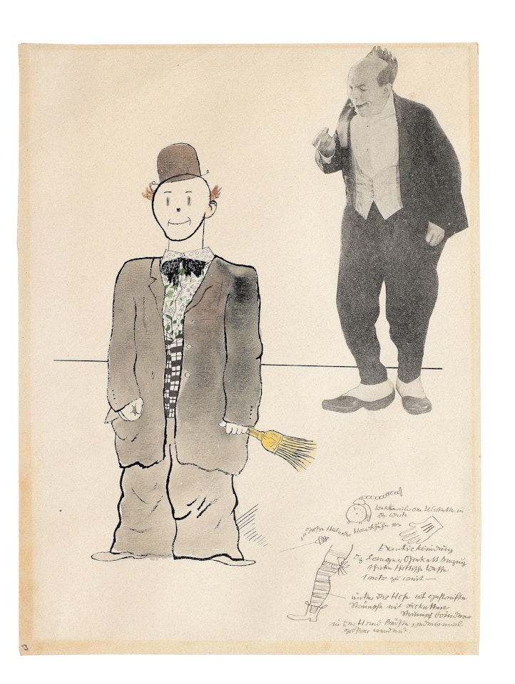 Clown und Partner by George Grosz