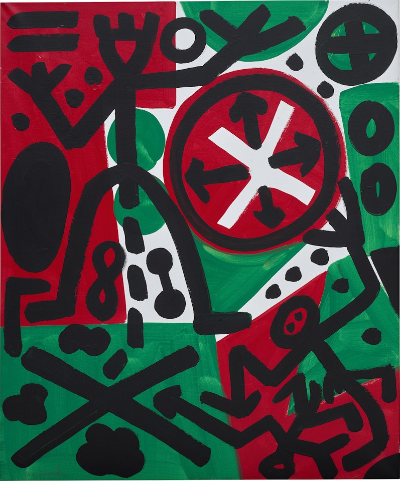Komposition by A.R. Penck