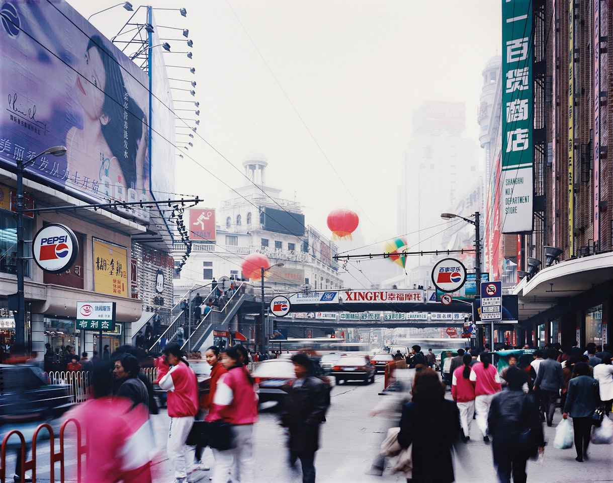 Nanjing Xi Lu, Shanghai by Thomas Struth