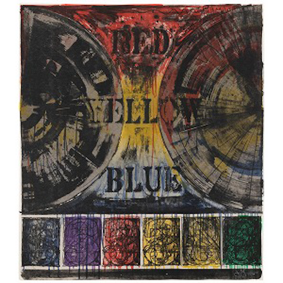 Untitled (ULAE 206) by Jasper Johns