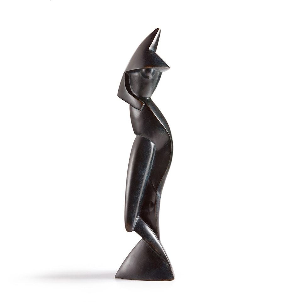 Statue on a Triangular Base by Alexander Archipenko