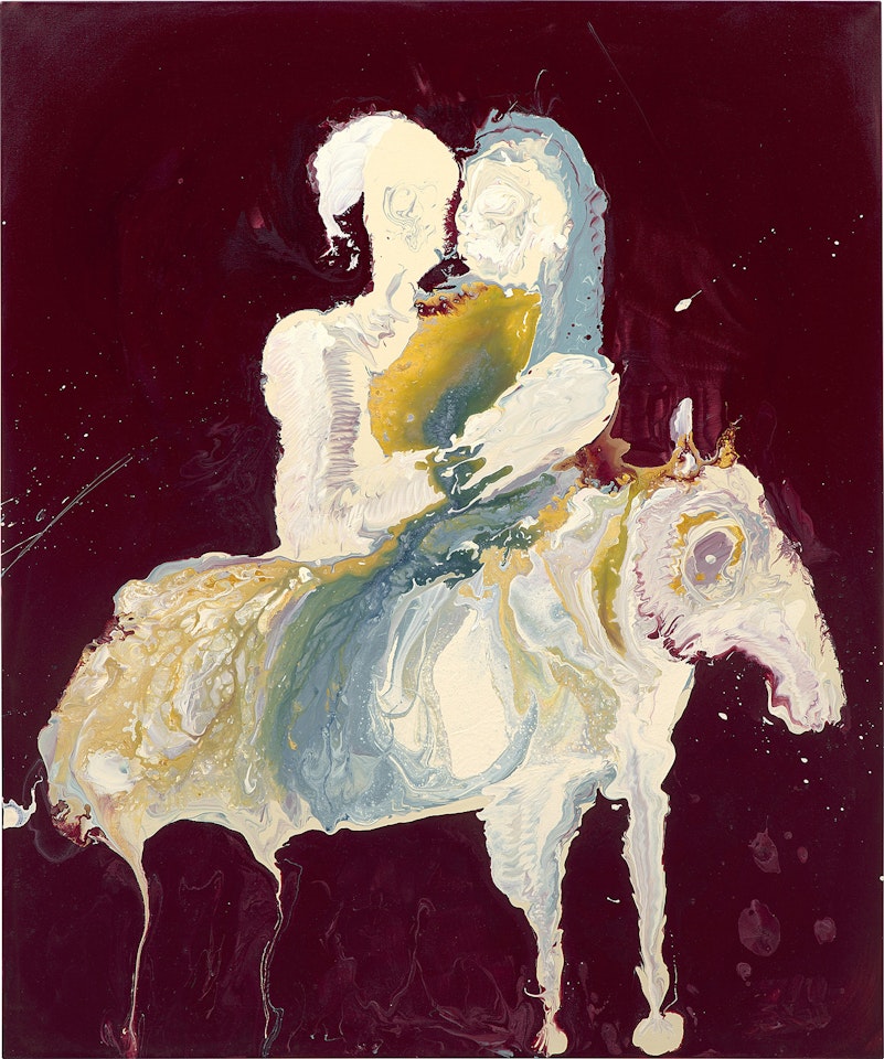 Romeo and Juliet on a Horse by Genieve Figgis