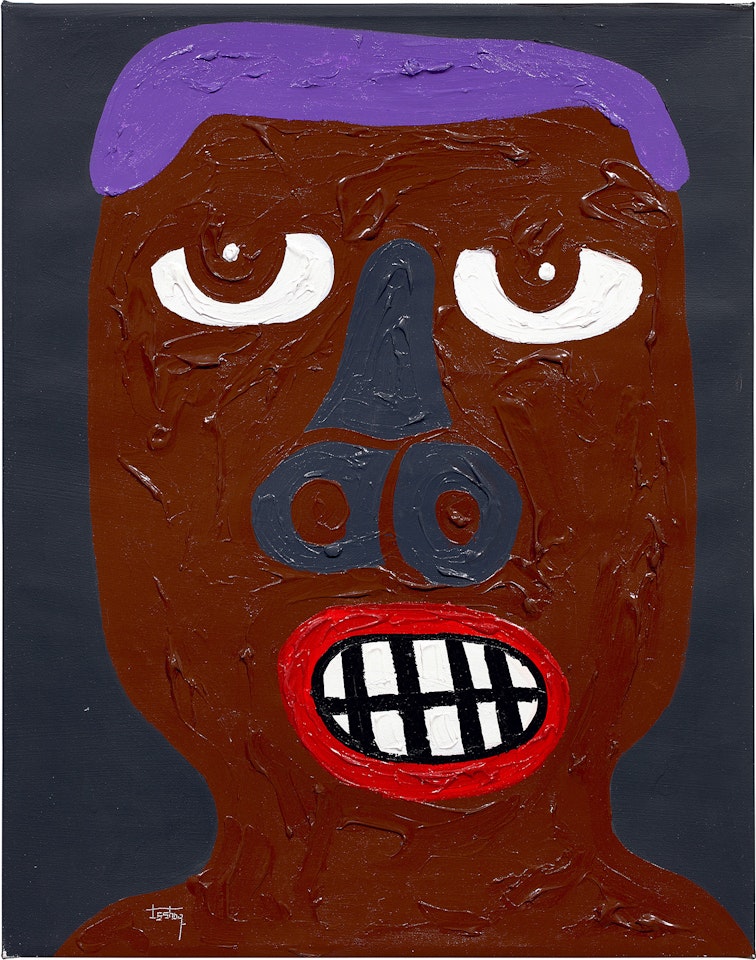Brown Face 6 by Isshaq Ismail