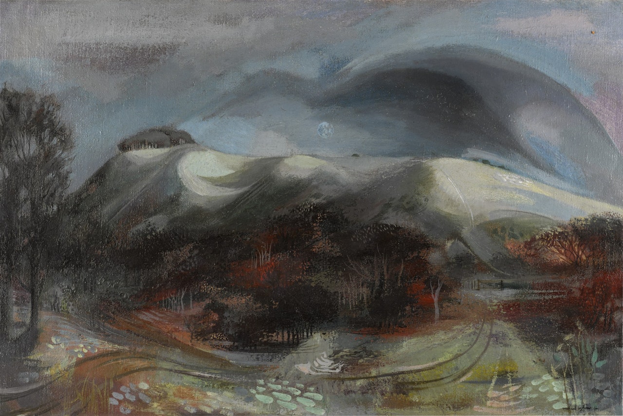 The Track to Chanctonbury by Michael Ayrton