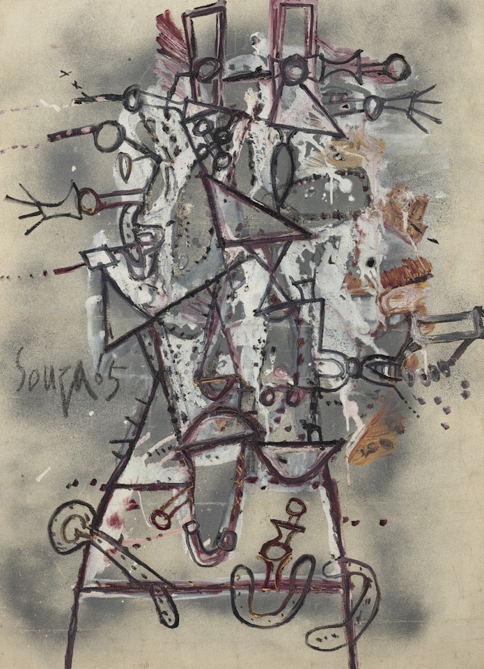 Untitled (Head) by Francis Newton Souza