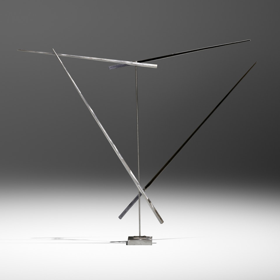 Theme on Two Triangles by George Rickey