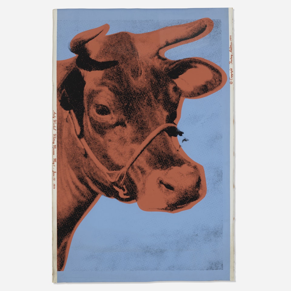 Cow Wallpaper by Andy Warhol