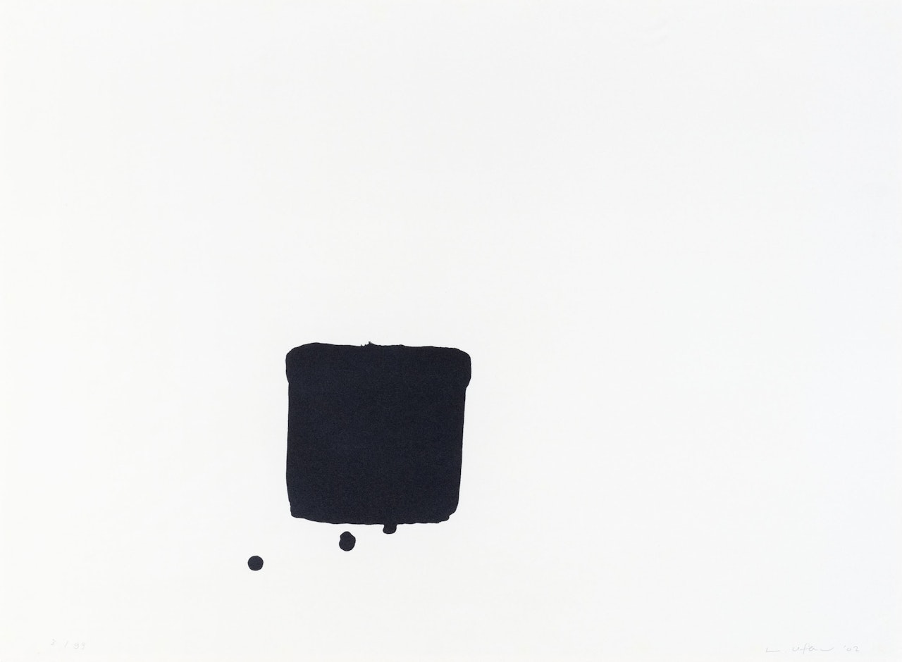 Correspondence A by Lee Ufan