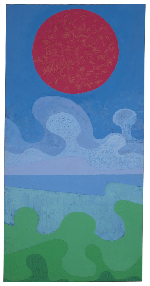 Untitled (Círculo rojo) by Pedro Coronel