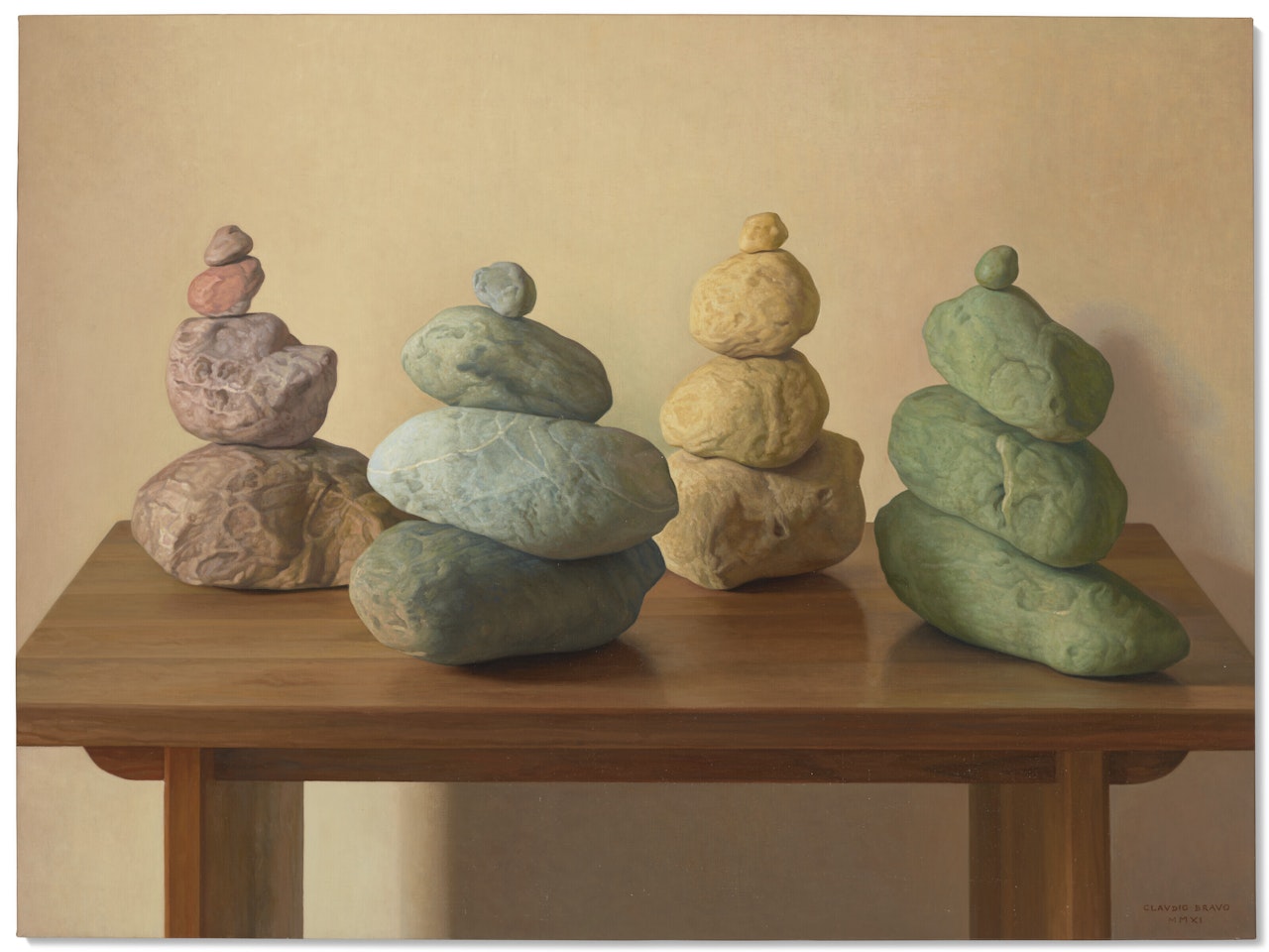 Four Stone Groups by Claudio Bravo