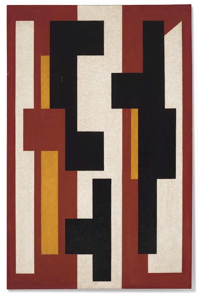 Diálogo rojo y negro by Mario Carreno