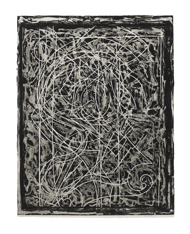 Talladega Three I, from Circuits by Frank Stella