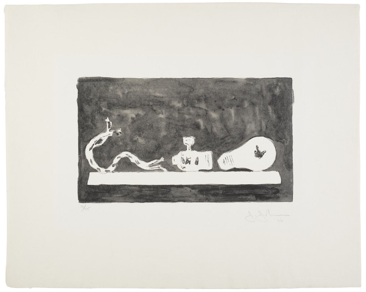 Light Bulb by Jasper Johns
