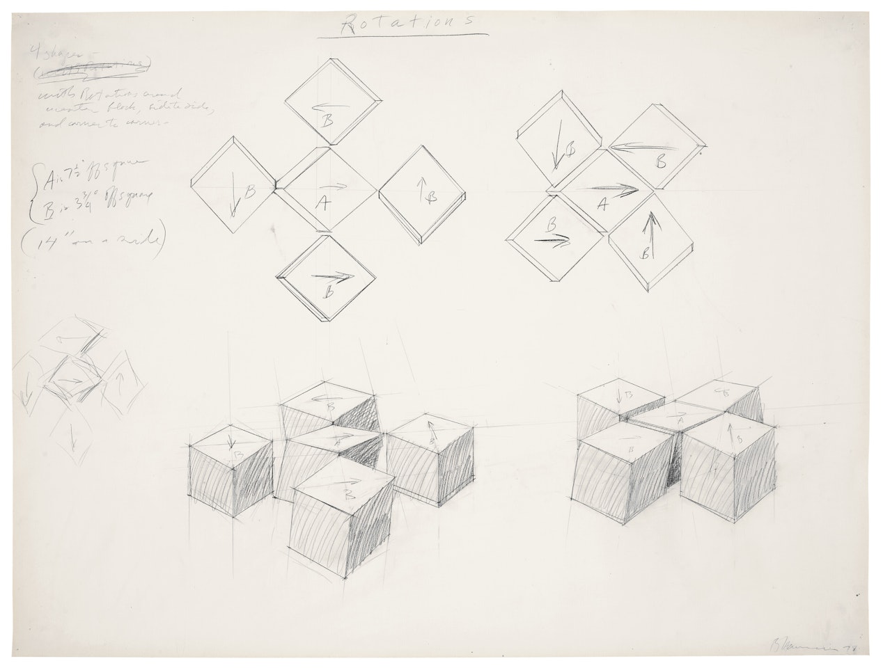 Rotations by Bruce Nauman