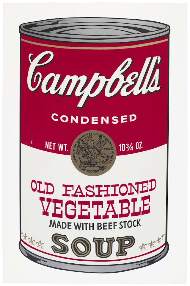 Old Fashioned Vegetable, from Campbell's Soup II by Andy Warhol