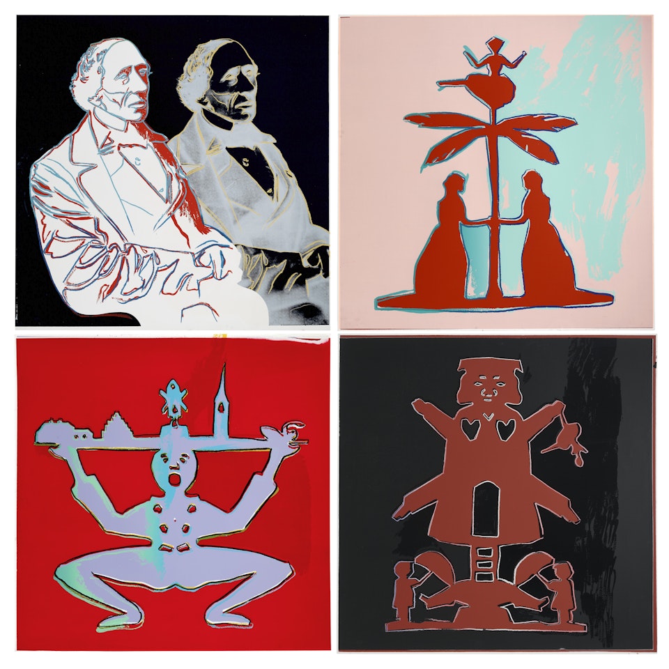 Hans Christian Andersen by Andy Warhol