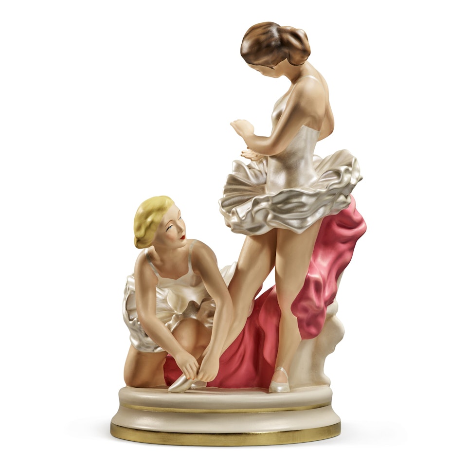 Ballerinas (wood) by Jeff Koons