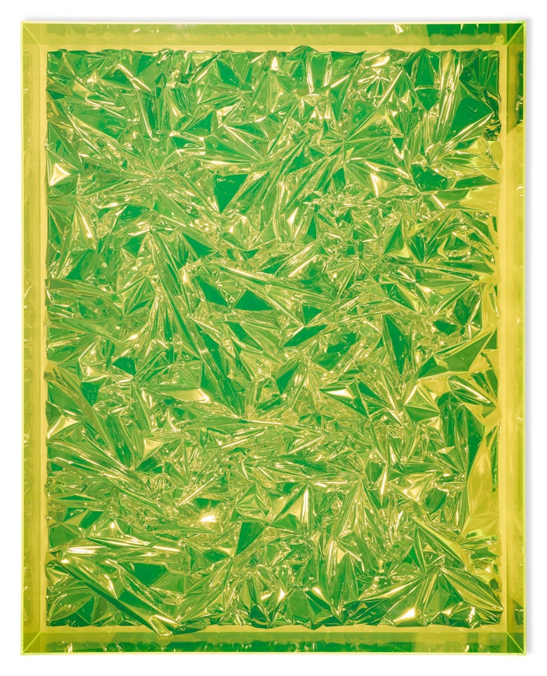 Untitled Yellow by Anselm Reyle