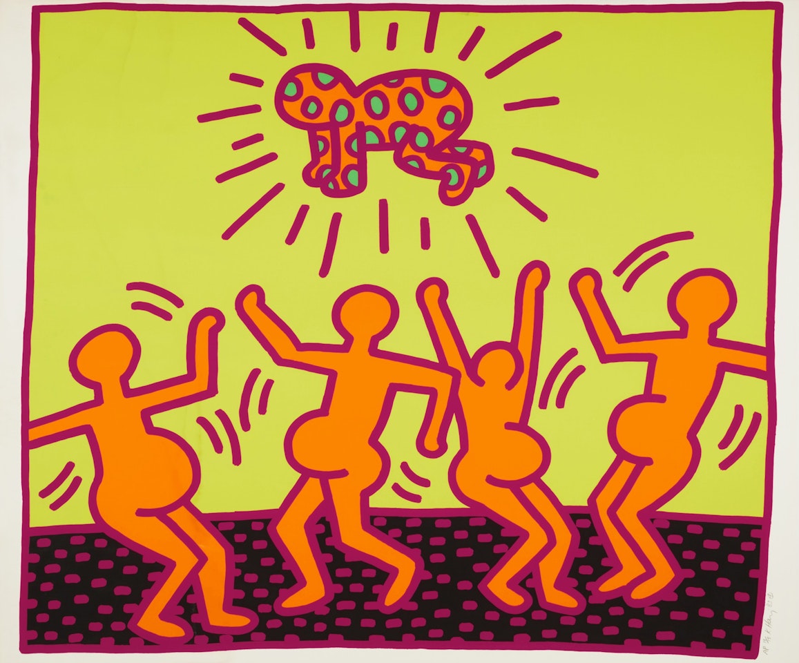 Fertility 1 (from Fertility Suite) by Keith Haring