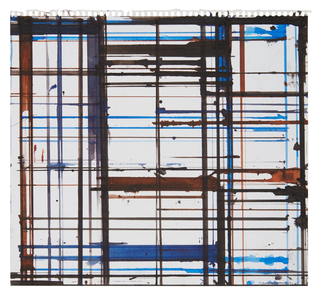 Basel Minster Study VI by Brice Marden