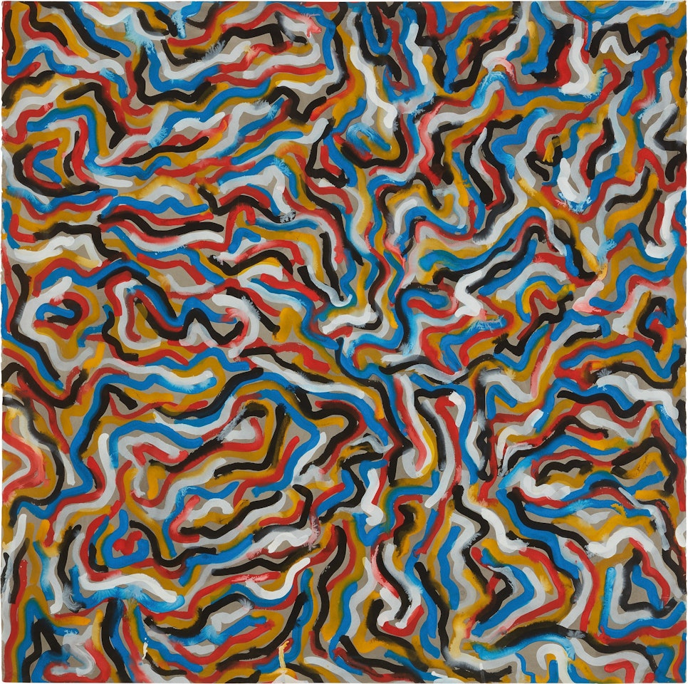Brushstrokes by Sol LeWitt