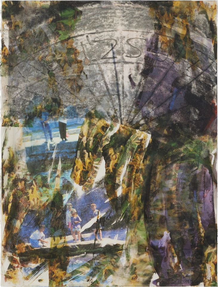 Honeysuckle Grows (Anagram) by Robert Rauschenberg