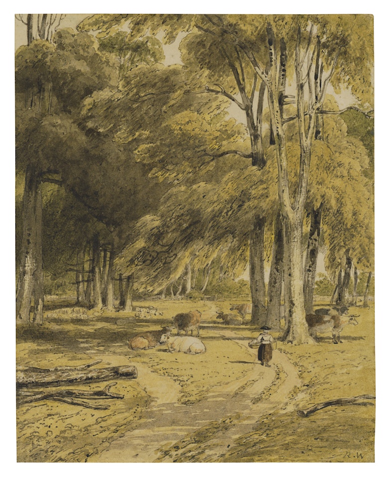 Woods near Clifton, Bristol by Richard Westall
