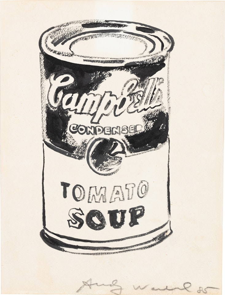 Campbell's Soup Can (Tomato Soup) by Andy Warhol