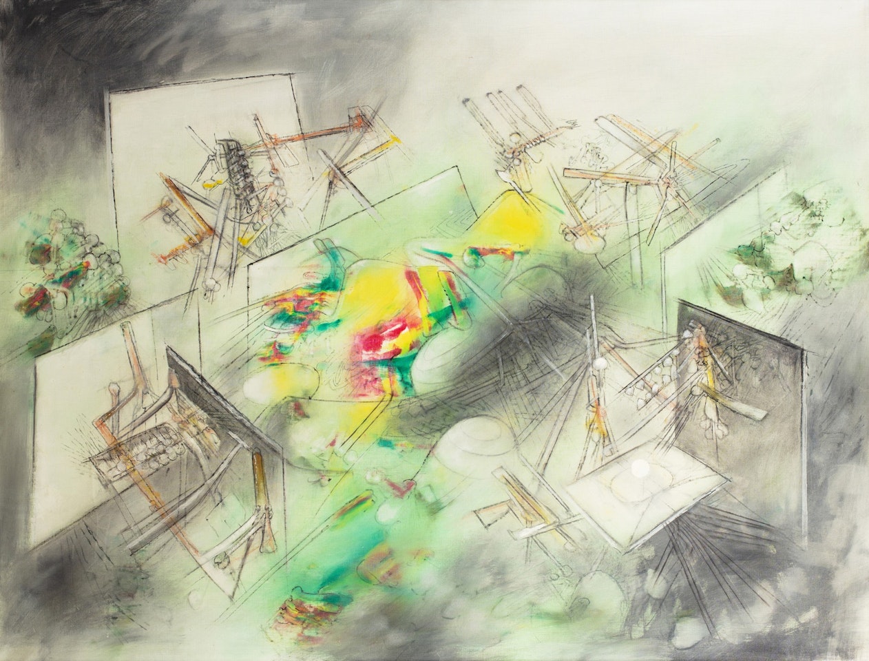 Scie le désir by Roberto Matta