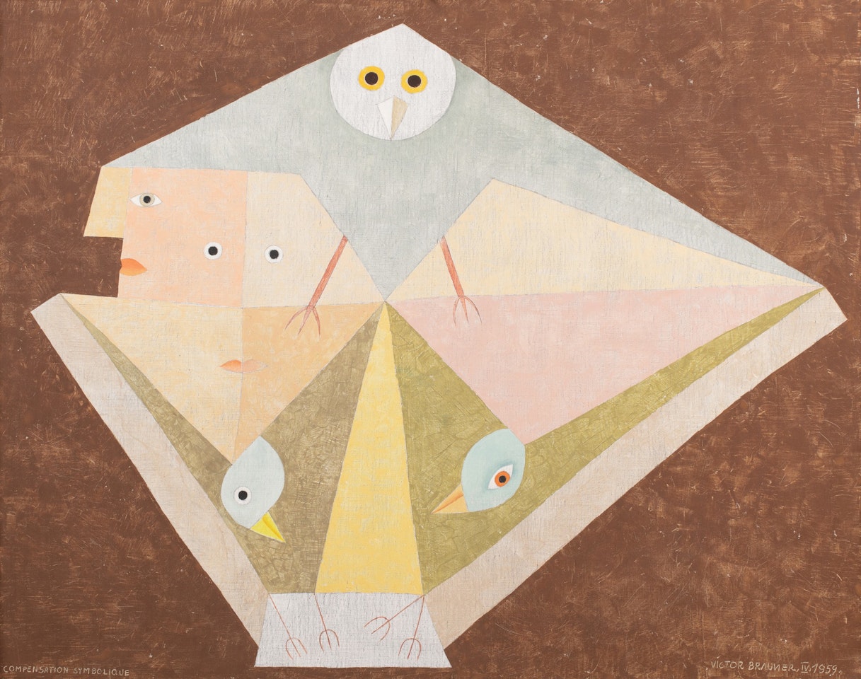 Compensation symbolique by Victor Brauner