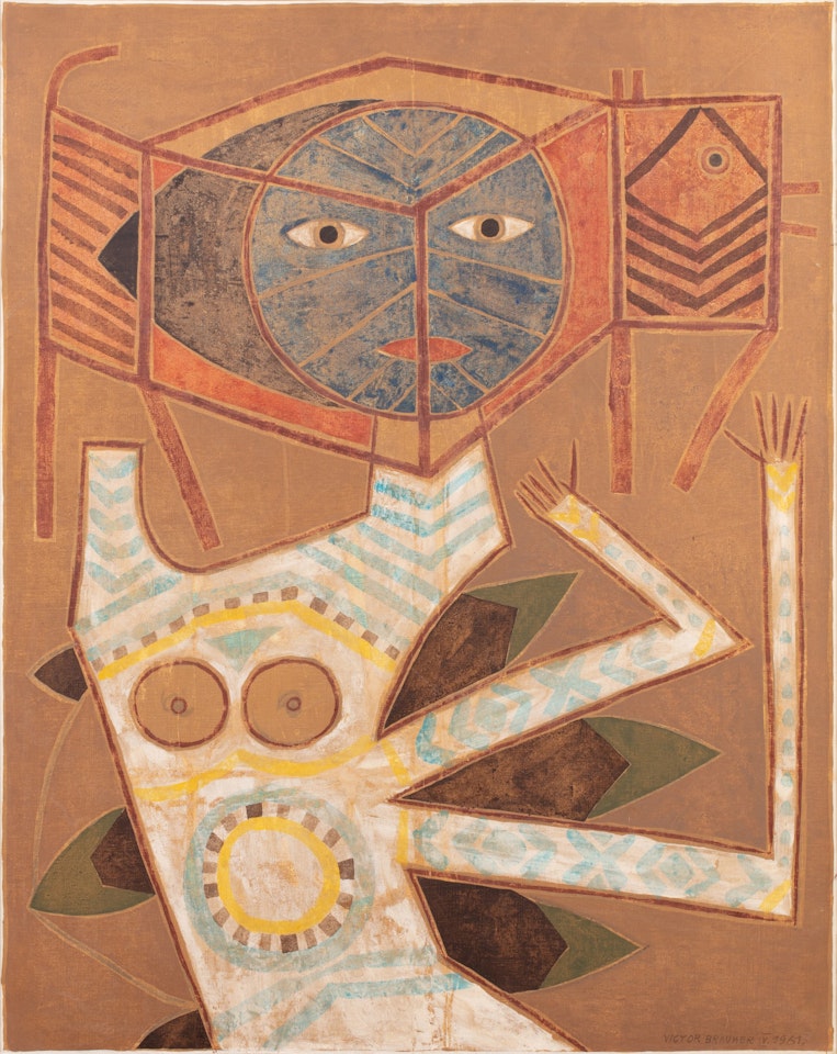J'étais un chien, je suis une femme libre by Victor Brauner