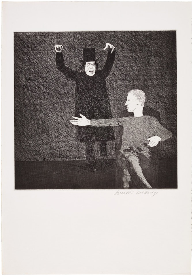 Inside the Castle (S.A.C. 96; MCA Tokyo 93) by David Hockney