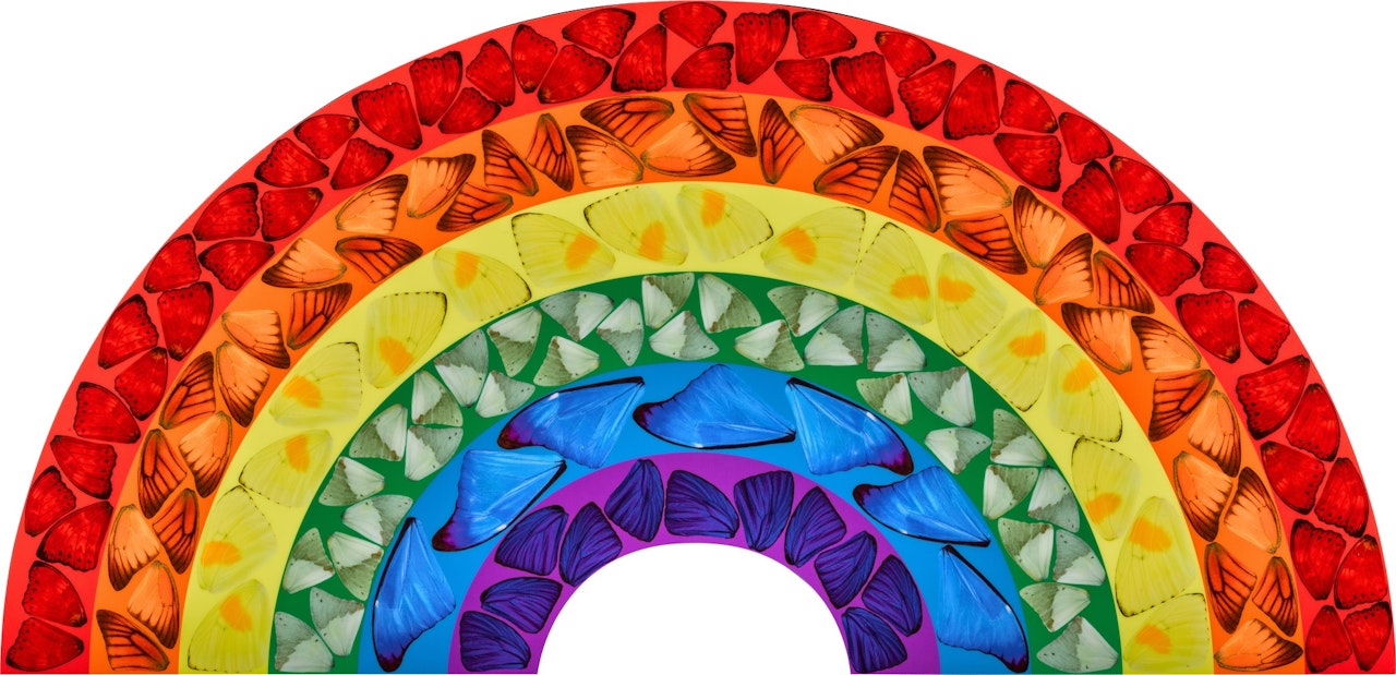 Butterfly Rainbow (small) (H7-2) by Damien Hirst
