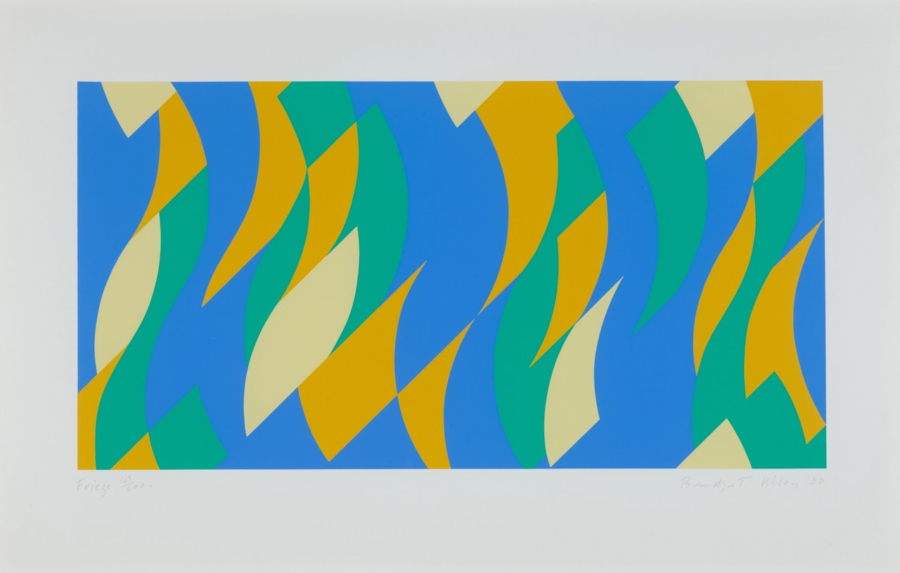 Frieze (S. 44) by Bridget Riley