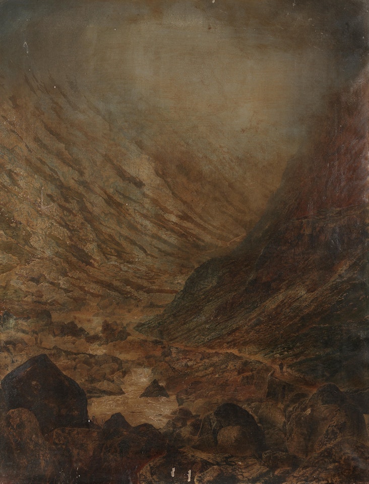 April Weather - Honister Crags by John Atkinson Grimshaw