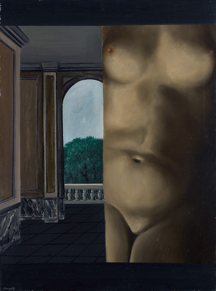 Le palais de la courtisane by René Magritte