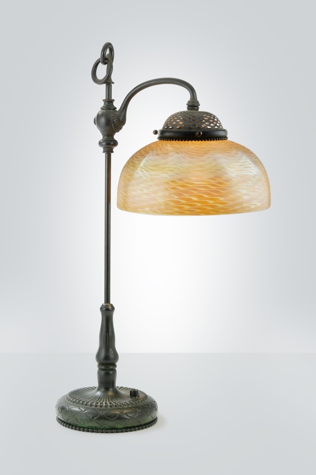 Adjustable Student Lamp by Tiffany Studios