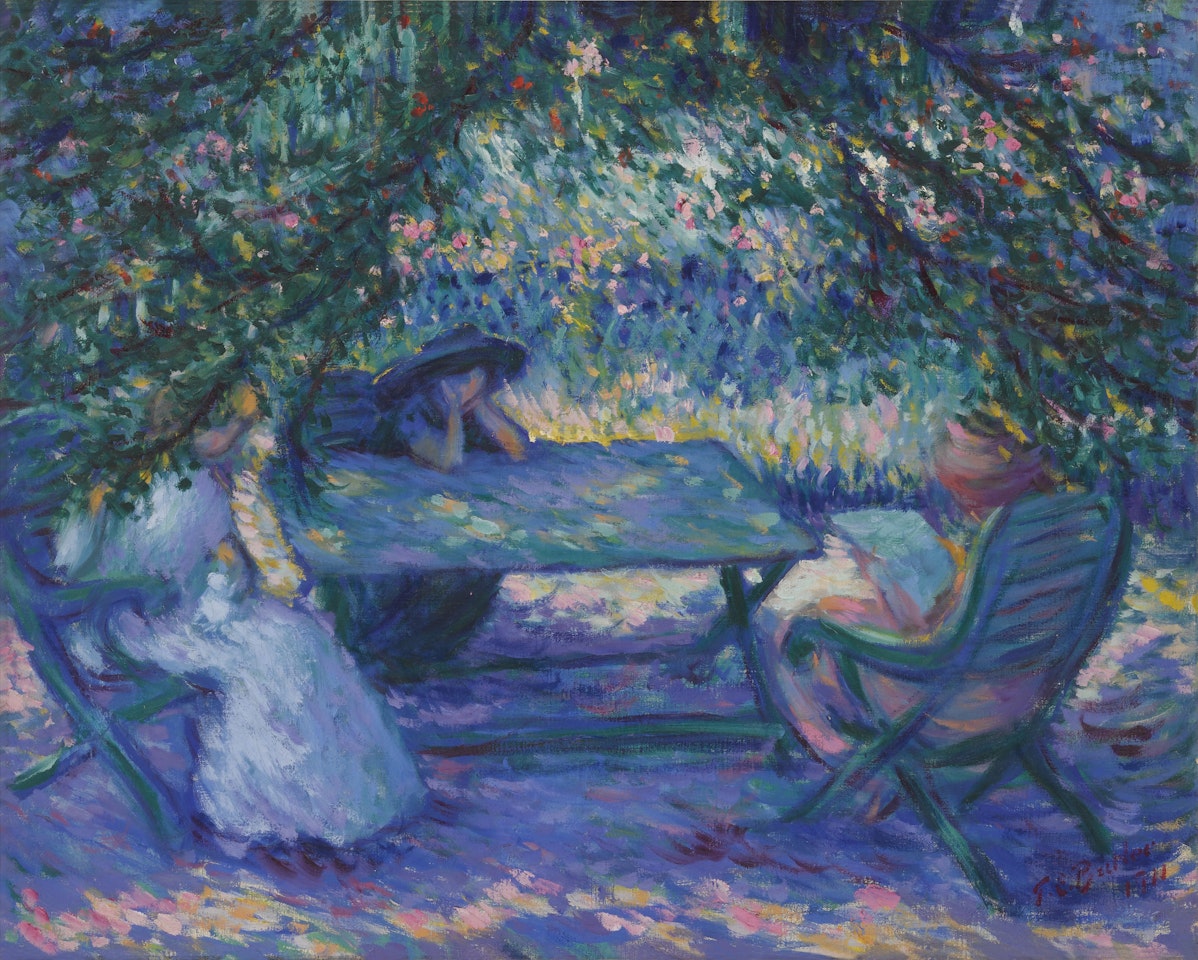 Au Jardin (In the Garden) by Theodore Earl Butler