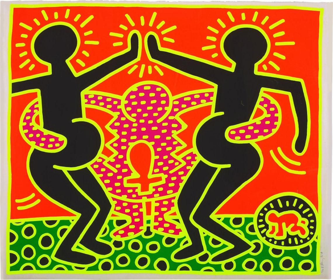 Fertility 4 (from Fertility Suite) by Keith Haring