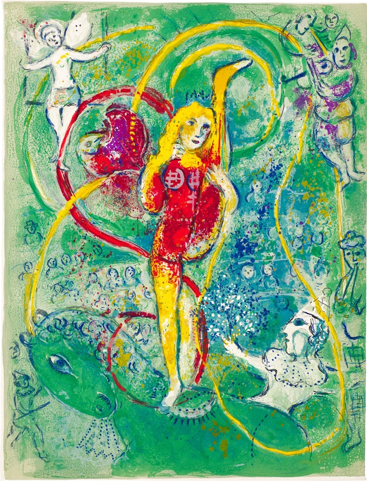 Le Cirque: One Plate (M. 492; C. Bks. 68) by Marc Chagall