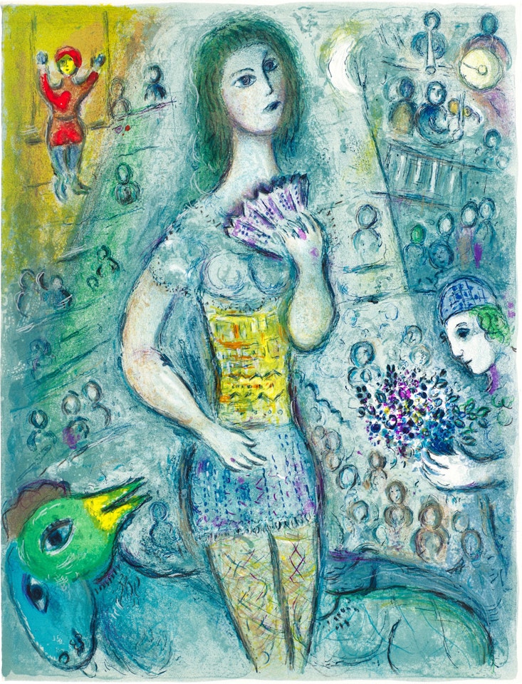 Le Cirque: One Plate (M. 521; C. Bks. 68) by Marc Chagall